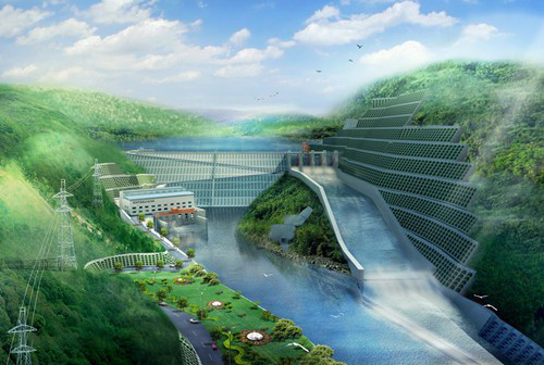 三元老挝南塔河1号水电站项目